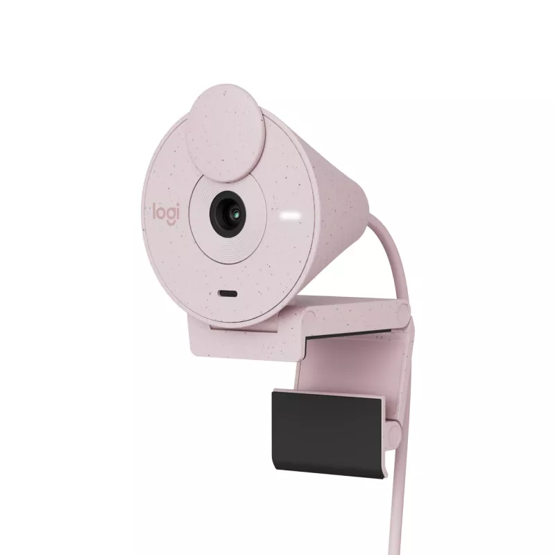 Tīmekļa kamera Logitech Brio 300 2MP Full HD USB-C Rozā