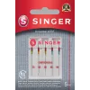 SINGER šujmašīnas adatas Universal ASST 5PK — dažādi izmēri audumiem