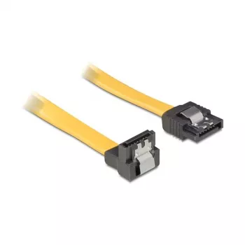 SATA kabelis DeLOCK 82469 0,1 m Dzeltens