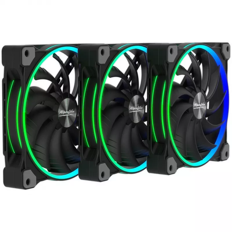 Korpusa ventilators EKL Wing Boost 3 ARGB 140 mm — iepakojumā 3 gab.