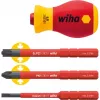 VDE īsais skrūvgrieža rokturis Wiha SB28310101, satvēriena diametrs 34 mm, izolēts