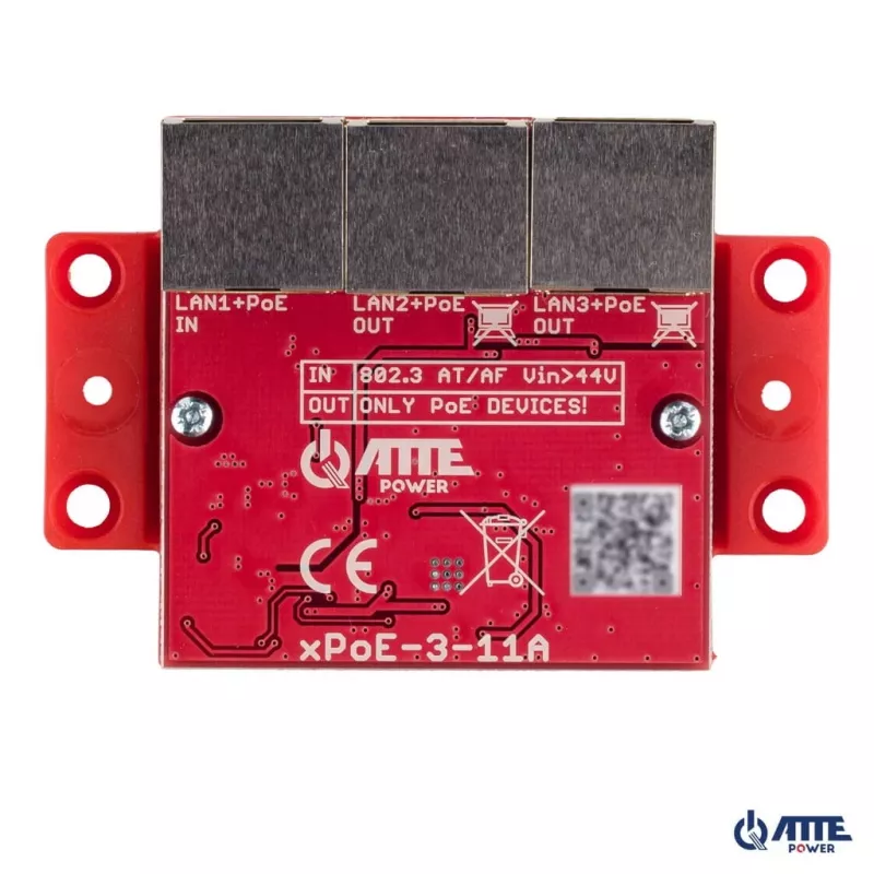 SWITCH 3-PORTU POE ATTE xPoE-3-11A