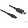 USB uzlādes kabelis DELOCK 15 V elektriskajiem skuvekļiem, saderīgs ar Philips OneBlade Pro 360 HQ7 HQ8 HQ9