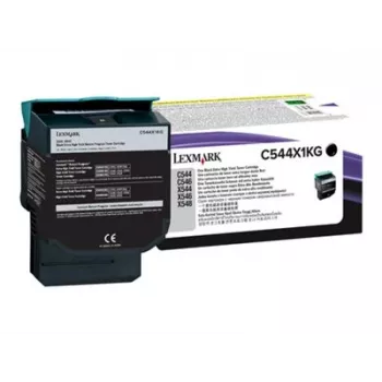 Lexmark C544X1KG - Melna tinte - priekš C544dn, C544dtn, C544dw, C544n, X544dn, X544dn RCS, X544dtn, X544dw, X544n