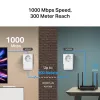 MERCUSYS MP500P KIT — AV1000 Gigabit caurlaides Powerline startera komplekts ar kontaktligzdu