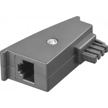 Goobay TAE Adapteris, TAE-F spraudnis > RJ45 ligzda (8P2C), pelēks (45736)