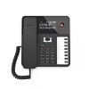 DECT tālrunis Gigaset DESK 800A Vadu klausule 200 tālruņu grāmatas ieraksti Melns