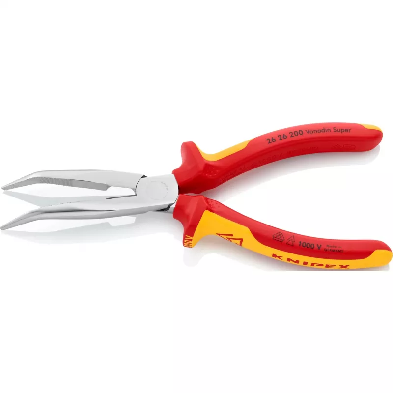 KNIPEX IZOLĒTĀS KNAIBLES 1000V IZLIEGTAS PAGARINĀTAS 200mm