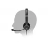 PORT CONNECT | Stereo USB Headphone PRO ON'R 300 | Wired | On-ear | Noise canceling | Black