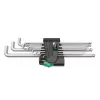 Wera 950/9 Hex-Plus 4 L-atslēgu komplekts, metrisks, hromēts