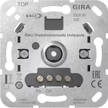 GIRA 202600 DALI Drehdimmeins.UP ieliktnis (202600)