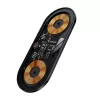 Baseus 2In1 20W Digital Led Display Headphones Melns Wireless Charging