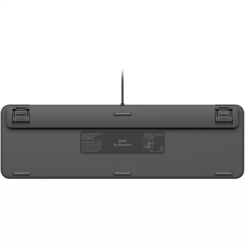 LOGITECH Signature Slim K620 vadu tastatūra biznesam - GRAPHITE - US INT'L - USB - N/A - INTNL-973 - USB-C