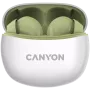 CANYON TWS-5 austiņas, zaļas, Bluetooth 5.3, skārienjutīga vadība, uzlādes ieeja: USB-C