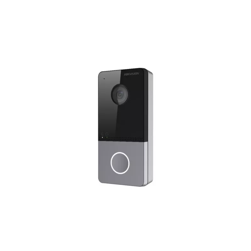 Hikvision DS-KV6113-WPE1(C) video domofona sistēma 2 MP Melna, Pelēka