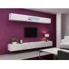 Cama viesistabas mēbeļu komplekts VIGO 12 balts/balts glancēts