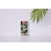 Viedtālruņa maciņš iKins iPhone XR — Mosaic Melns aizsargvāciņš