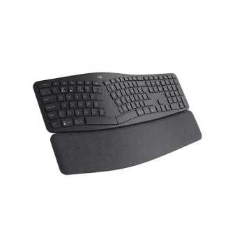 Logitech ERGO K860 dalītā tastatūra biznesam - tastatūra - bezvadu - Bluetooth LE - QWERTY - GB - grafīta (920-010351)