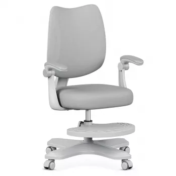 Biroja grozāmais krēsls mark adler Junior 4.6 pelēka — kompakts ergonomisks darba krēsls