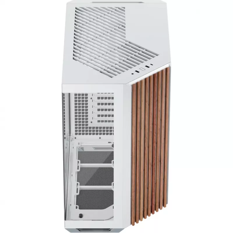 APNX V1-W-WT-v1 Midi Tower Balts, koks