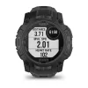 Viedpulkstenis GARMIN Instinct — 45 mm, 3,05 cm (1,2 collas) AMOLED 390×390 skārienjūtīgs, 4 GB, GPS, silikona siksna melna, 53 g