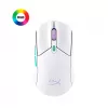 HyperX Pulsefire Haste 2 Core Wls - Spēļu pele (Balta/Zaļa/Purpursarkana)