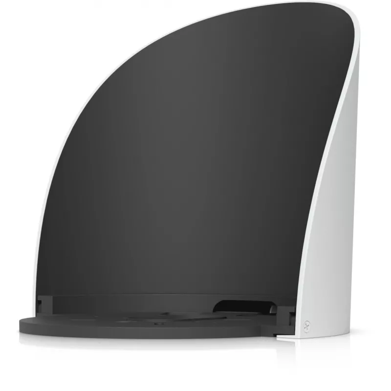 Ubiquiti G6 Dome kameras piederums aizsardzībai pret laikapstākļiem, uzstādot ārpusē pie sienas vai staba. Balts (UACC-G6-DOME-WS-W)