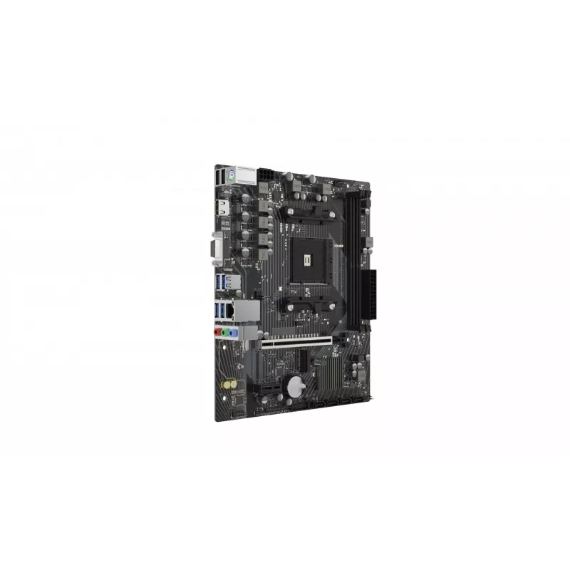 Micro ATX mātesplate Sapphire A520M-E ligzdai Socket AM4, AMD A520 mikroshēmojums, 2x DDR4 DIMM, max 64 GB, PCIe 3.0 x16/x1, SATA III, Gigabit LAN