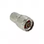 Koaksiālais savienotājs DELOCK 88857 RP-TNC, niķelēti kontakti, sudrabkrāsas, 20×20×37,3 mm