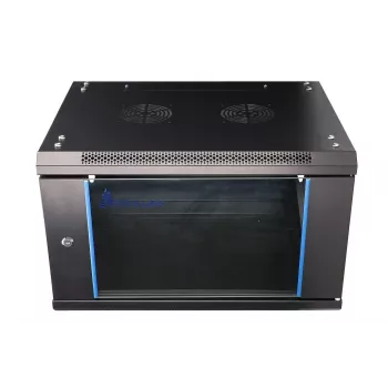 Sienas stiprinājuma rāmis Extralink 6U 600x450 Melns