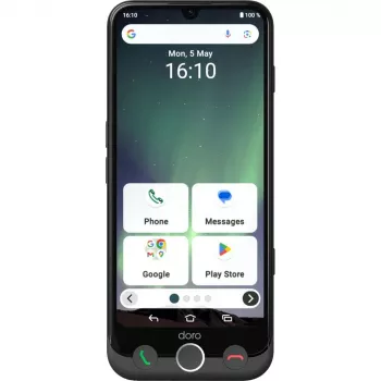 Viedtālrunis Doro Aurora A30 6.1 collu 128GB Melns