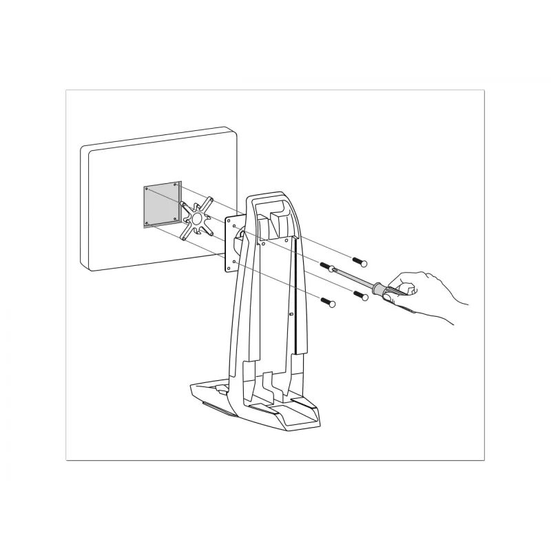 Ergotron montāžas sastāvdaļa (Abstandshalter)