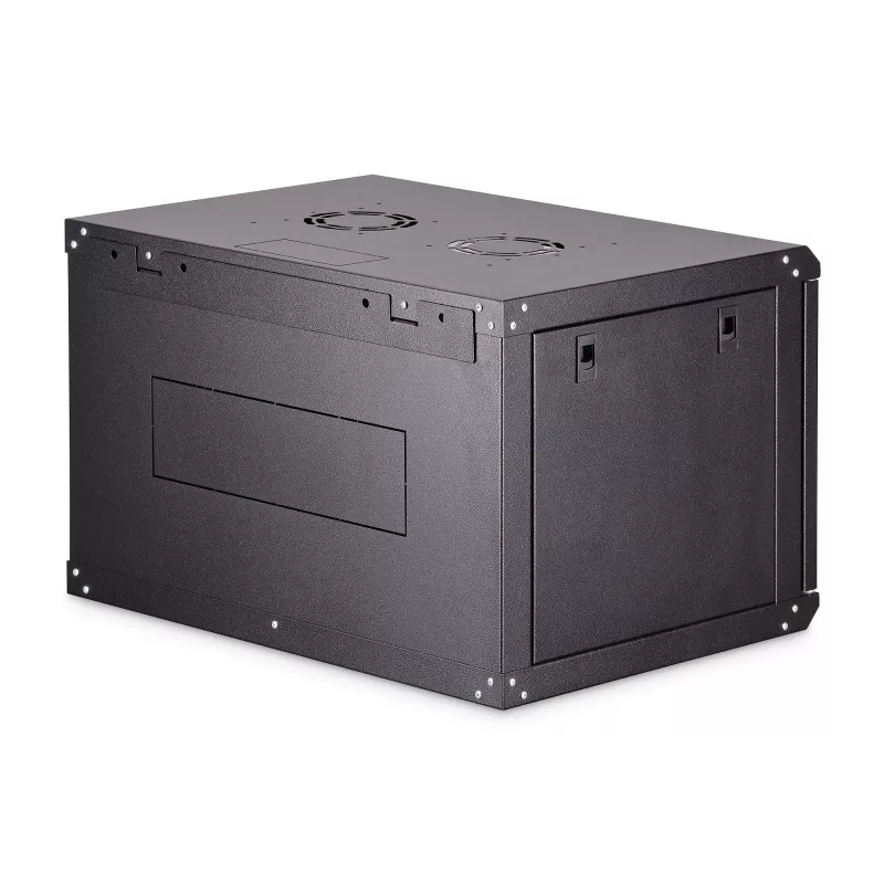 Pie sienas stiprināms 19 collu statīva skapis DIGITUS Dynamic-N DN-37101 — 7U, 600x450 mm, IP20, atslēgas slēdzene, nesamontēts