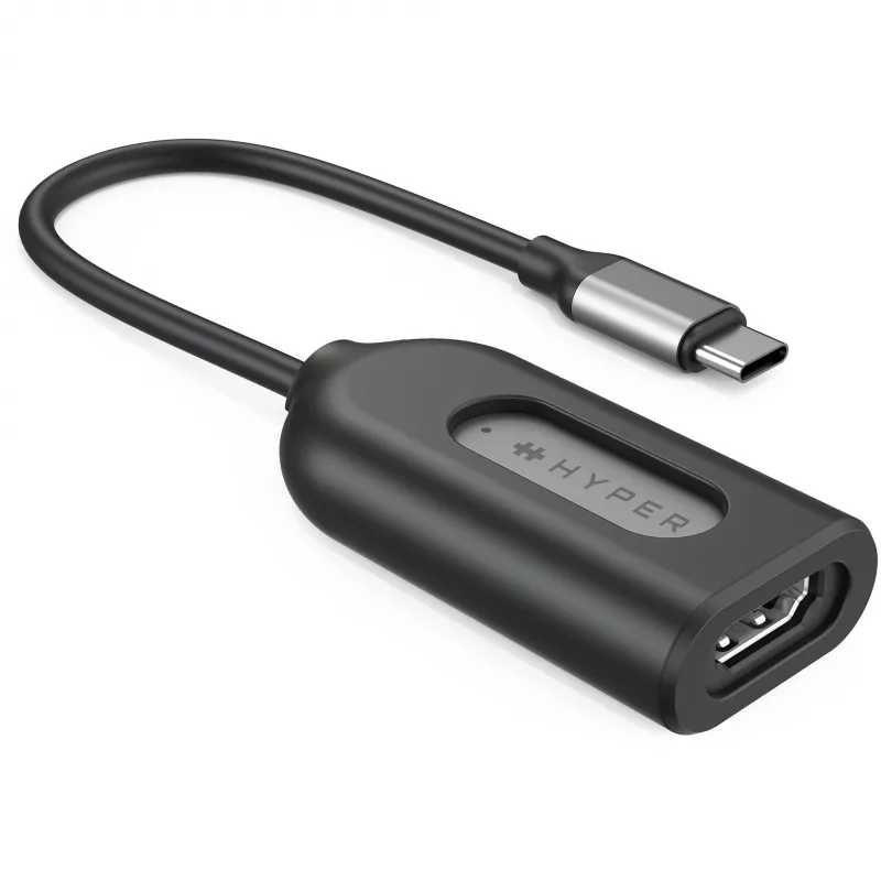 HYPER HD-H8K USB Type-C HDMI nerūsējošais tērauds