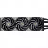 Radiators SILVERSTONE SST-XE360PDD 360mm ūdens dzesēšana, melns/sudraba