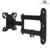 TV sienas stiprinājums MACLEAN MC-740 13–23 collu ekrāniem, VESA līdz 100x100, kravnesība 30 kg