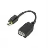 Lenovo 4X90Q93975 video kabeļa adapteris Mini DisplayPort — DisplayPort, melns