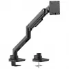 Monitora statnis GOOBAY RB74416 vienam monitoram, gāzes atspere, melns