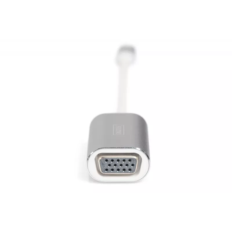 DIGITUS DA-70837 VGA 1080p FHD uz USB 3.0 Type-C adapteris, alumīnija