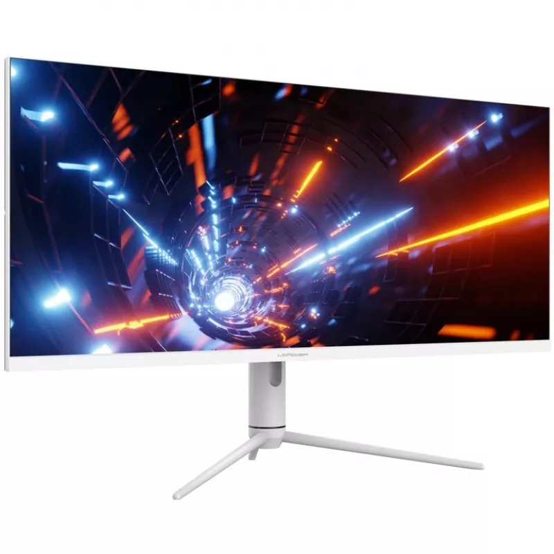 LC-Power LC-M40-UWQHD-144 datora monitors 101,6 cm (40 inch) 3440 x 1440 pikseļi UltraWide Quad HD balts (LC-M40-UWQHD-144)