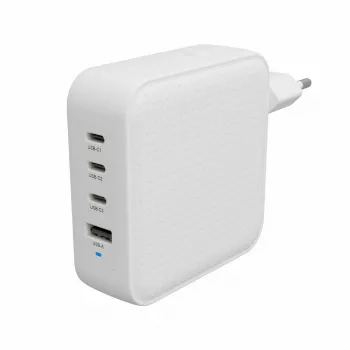 Hyper HyperJuice 100W USB-C GaN Travel Charger 3C+1A - balta (HJ1002WHWWGL)