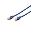 Tīkla kabelis Digitus CAT 6 S/FTP RJ-45 10m zils