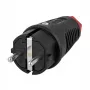 ABL Expert Schuko-Plug 100000043 (TPE) melns sv IP44 3x2,5 (100000043)