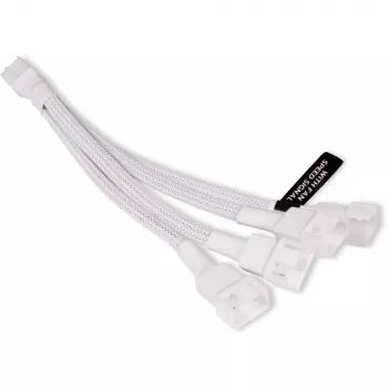 RGB sadalītāja kabelis Alphacool 18728 plastmasas balts 150mm