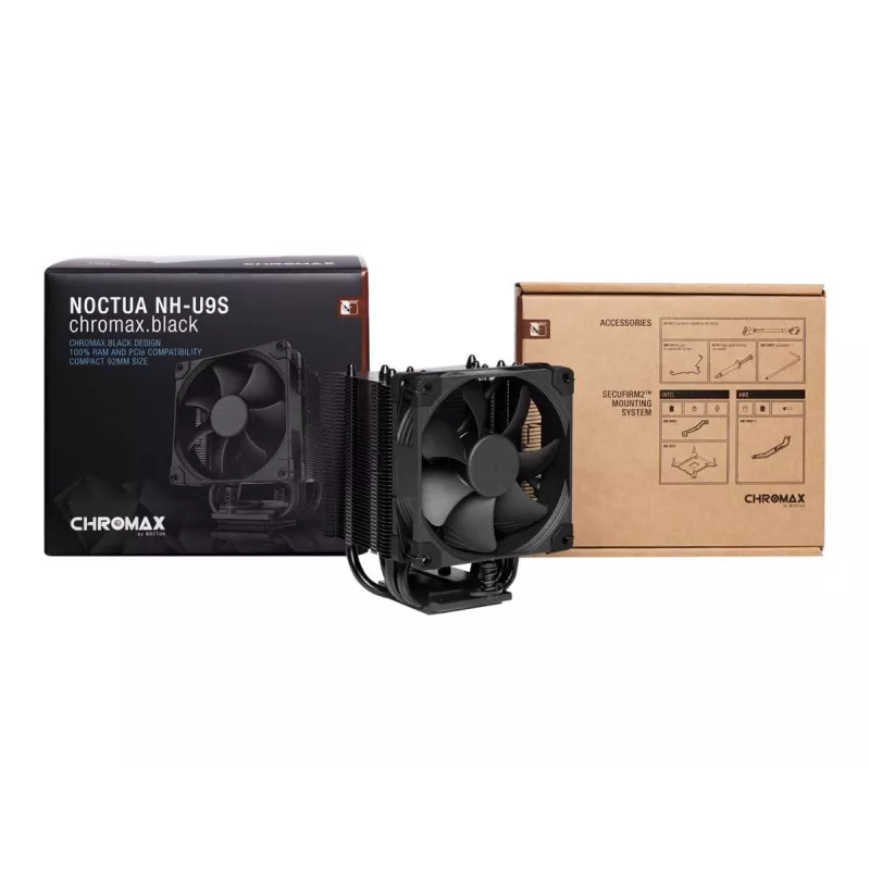 Noctua NH-U9S chromax.Melns procesora dzesētājs