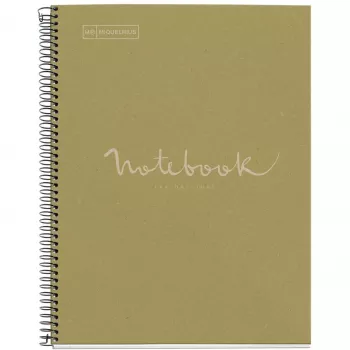 MIQUELRIUS College Piezīmju burtnīca Eco Emotions 1 līniju DIN A4 iekšējā mala (A609555)