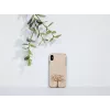 man and wood telefona maciņš iPhone XS Max — ābeles koks, melns