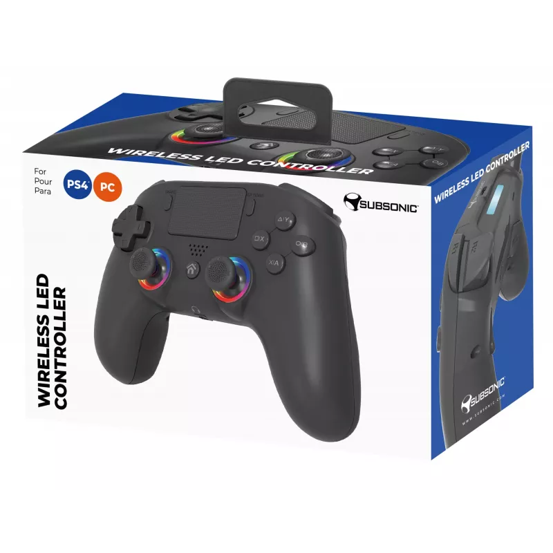 Spēļu kontrolieris Subsonic 147449 melns RF bezvadu PC PlayStation 4