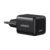 UGREEN X512 20W GAN 1X USB-C sienas lādētājs - Melns