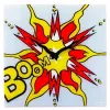 NeXtime pulkstenis 8173 Boom, 43x43 cm, Sienas, Sarkans/Dzeltens/Balts